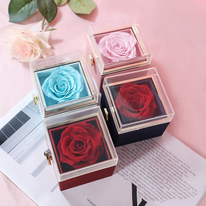 Eternal Rose Rotating Gift Box